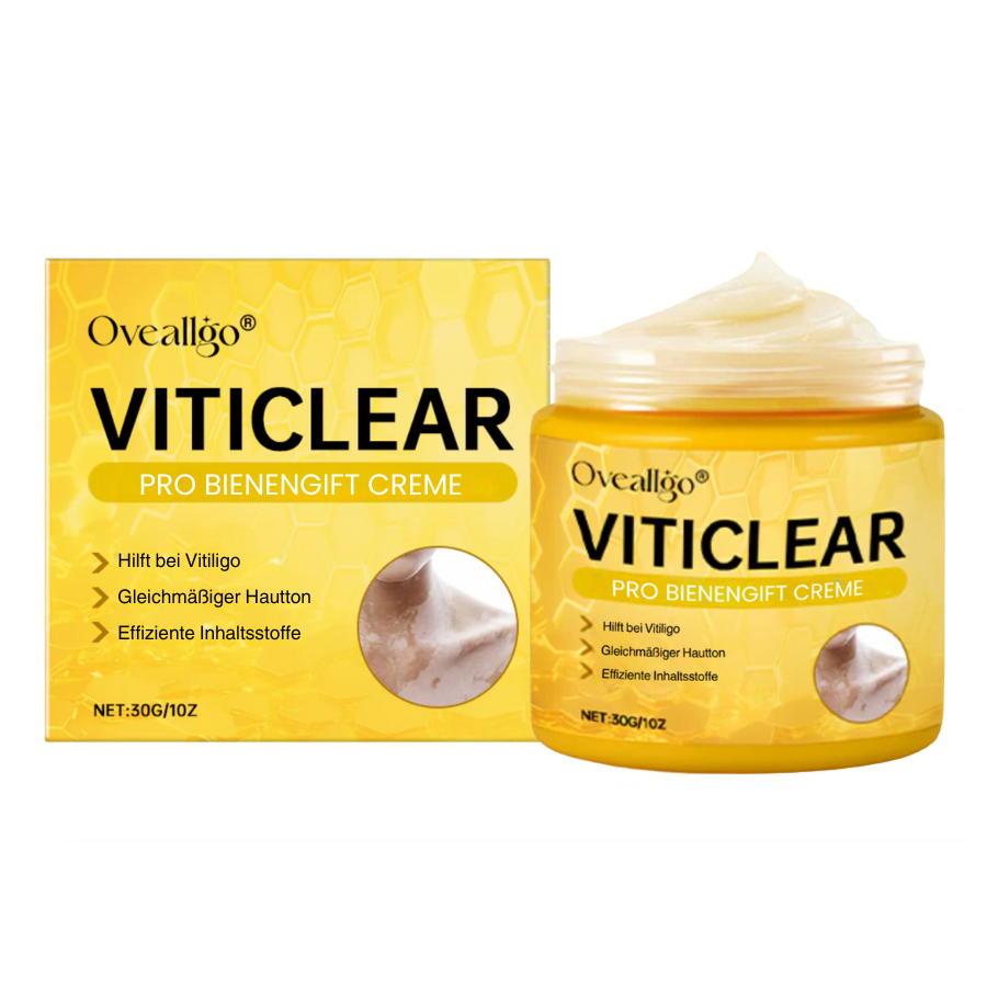 Oveallgo® VitiClear Pro Hautpflegecreme – 90% effektive Linderung bei Vitiligo