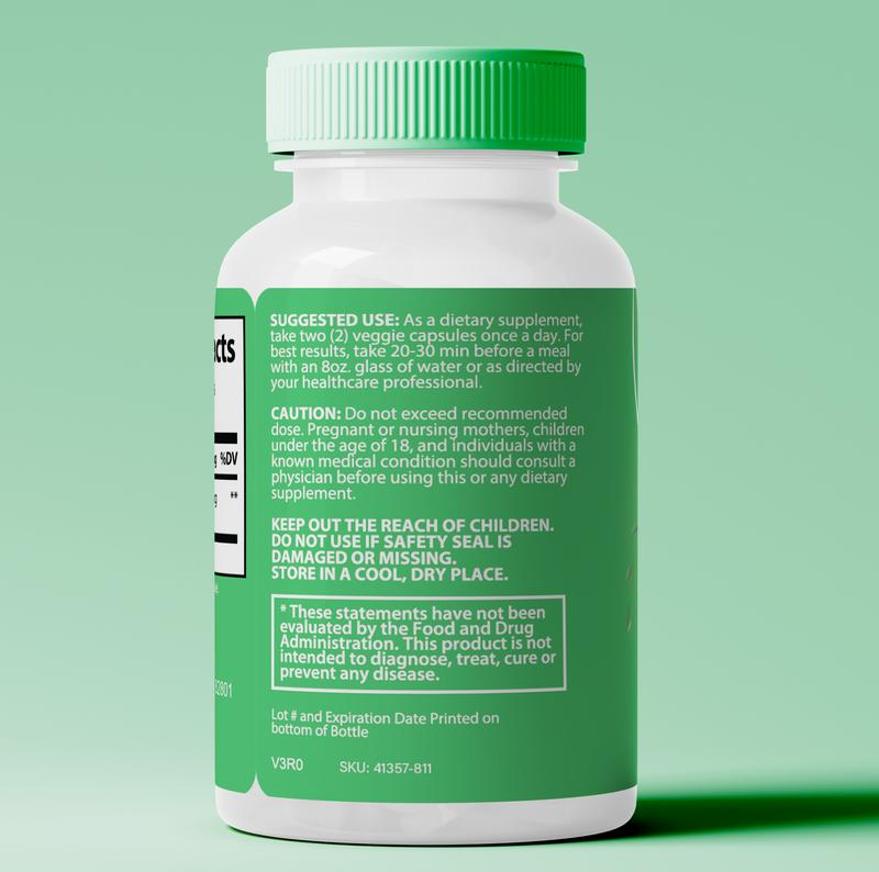 Rosabella Moringa Kapseln (800 mg) zur Unterstützung des Immunsystems, Darmgesundheit & Vitamine