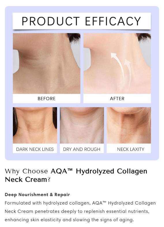 GOPURE Halscreme – Straffende & straffende Halscreme für schlaffe Haut