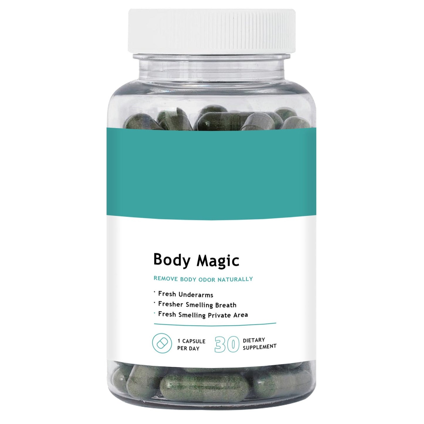Body Magic Chlorophyll-Pille – Gegen Körpergeruch, Entgiftung und Haut