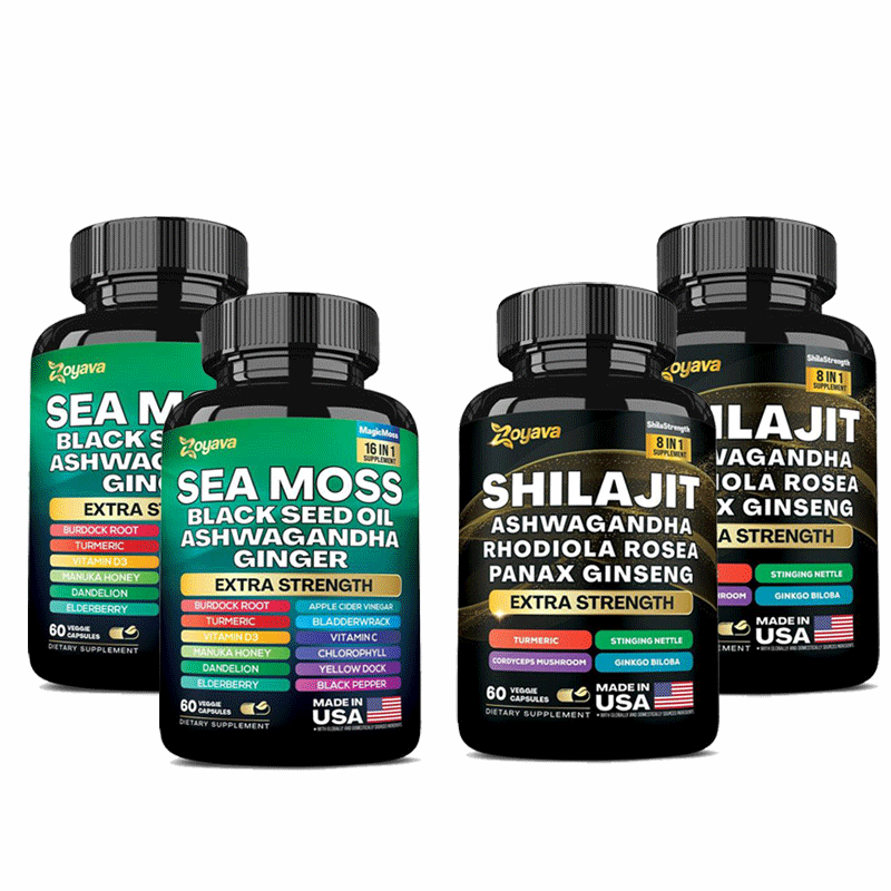 Dynamisches Vitalitätspaket – Zoyava Seemoos Multivitamin- & Power-Kombi