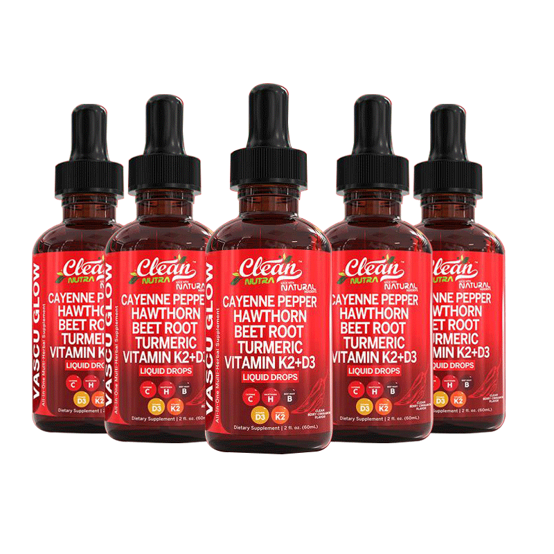 Cayennepfeffer-Nahrungsergänzungsmittel, flüssige Tropfen + Weißdornbeeren, Vitamin D3 und K2, Bio-Rote Bete Wurzelpulver, Ceylon-Zimt, Kurkuma-Curcumin, Panax Ginseng