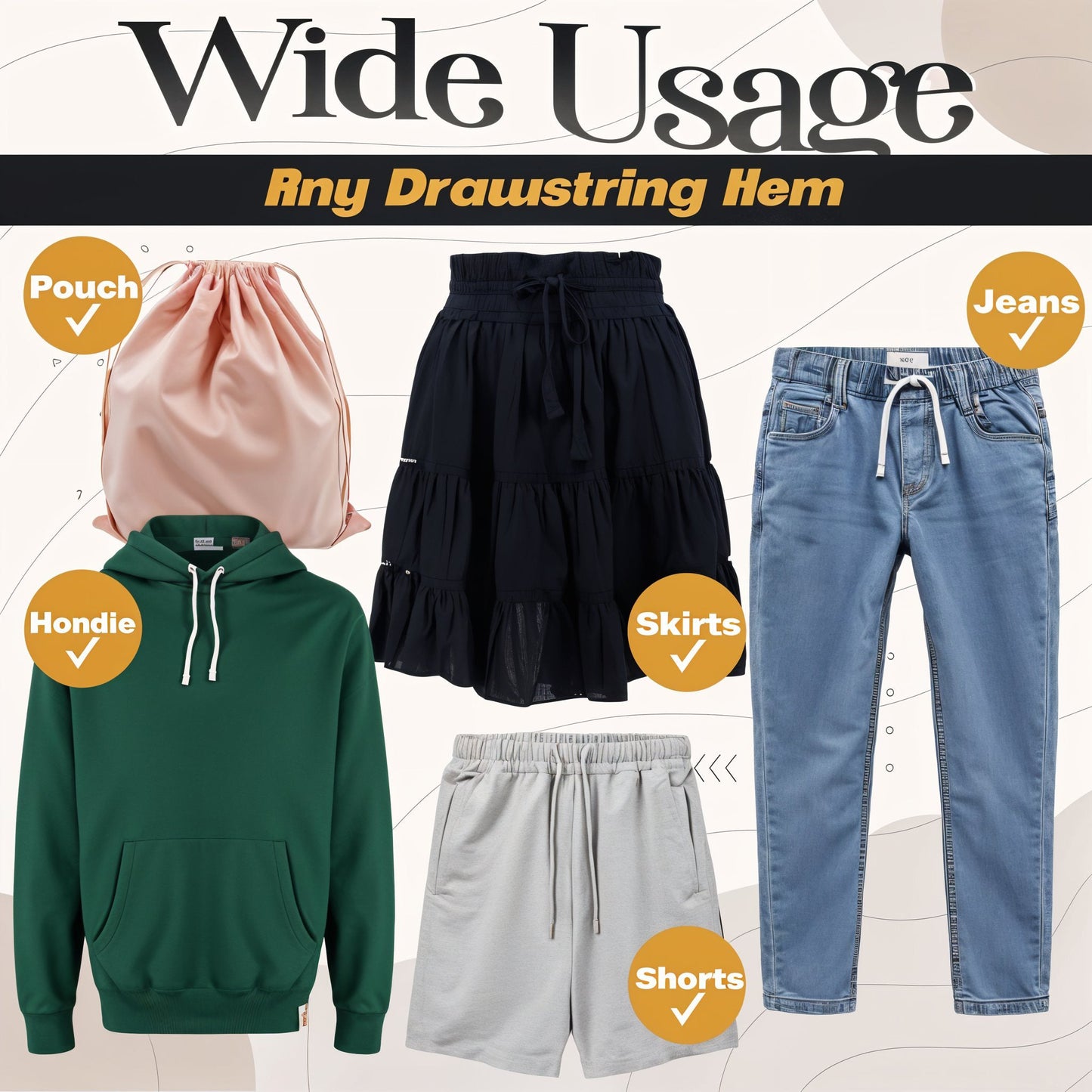 Easy Waistband Kordelzug-Einfädler