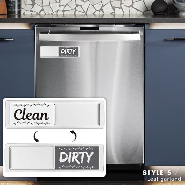 Magnetschild für Spülmaschinenreinigung/-reinigung