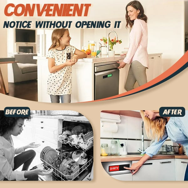 Magnetschild für Spülmaschinenreinigung/-reinigung