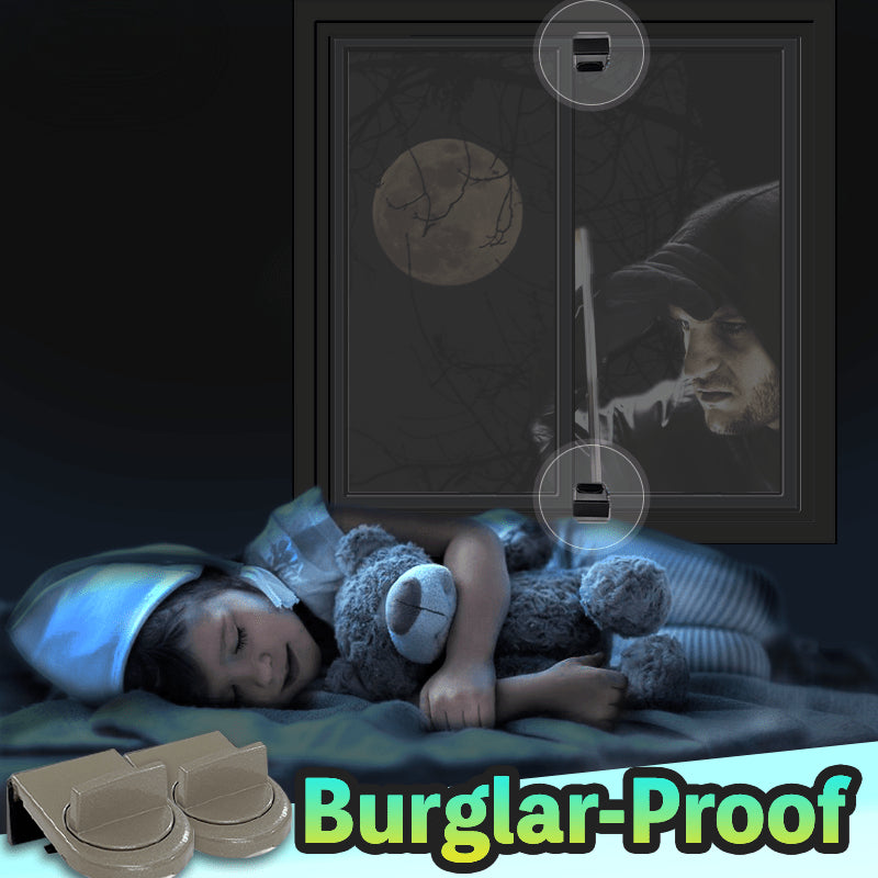 Diebstahlsicheres Sicherheitsschloss für Schiebetüren und Fenster