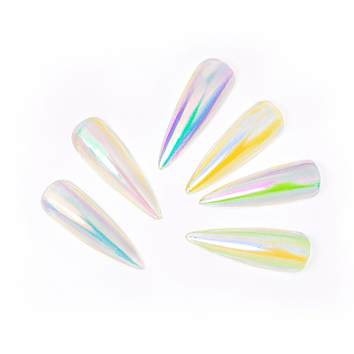 Chrom-Meerjungfrauen-Nagelpulver