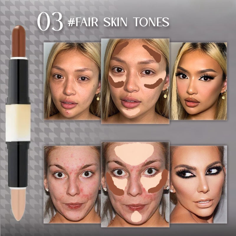 Doppelseitiger Abdeckstift